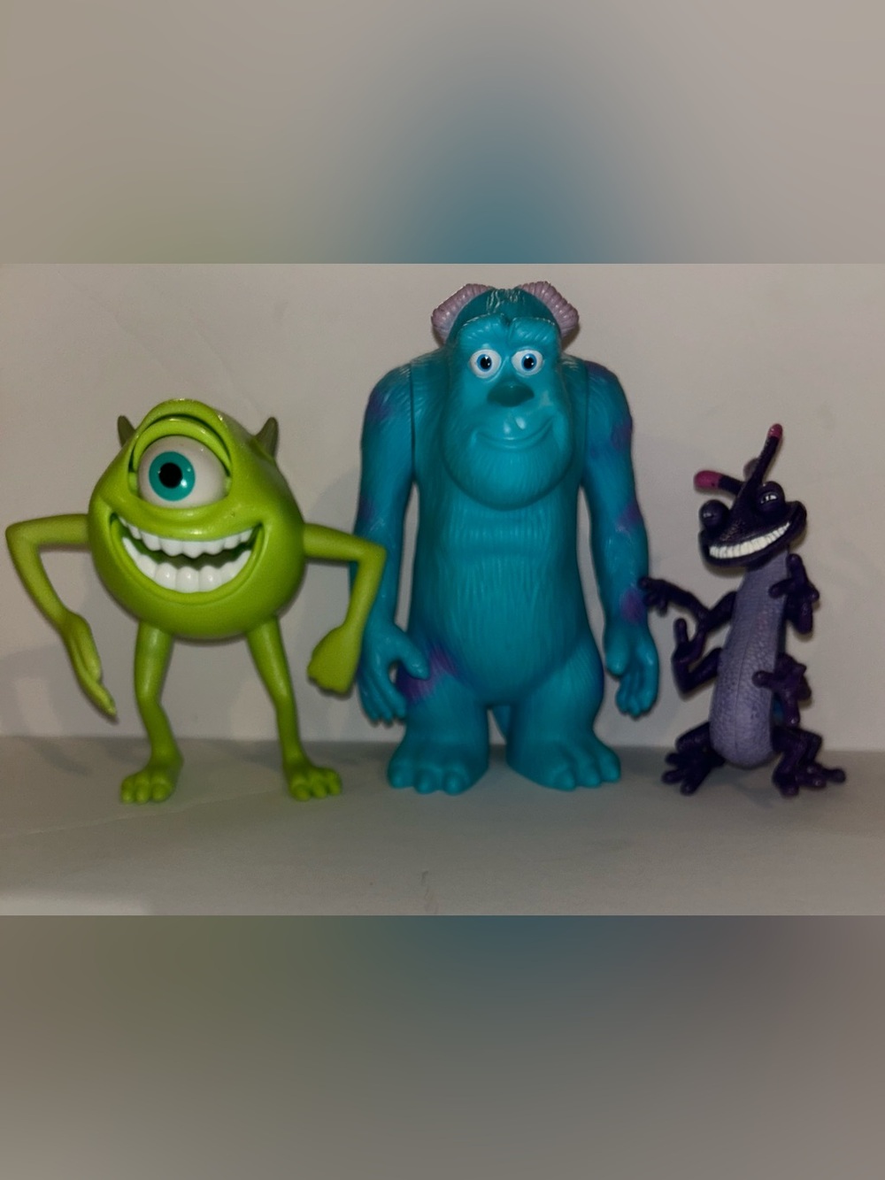 VTG Pixar Disney McDonald’s Monsters Inc Posable Figures Mike Sully Randall